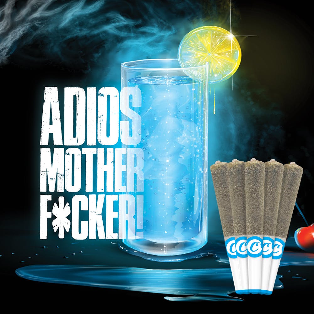 Cookies - 5 Pack Infused Pre Roll - Adios Mother Fucker