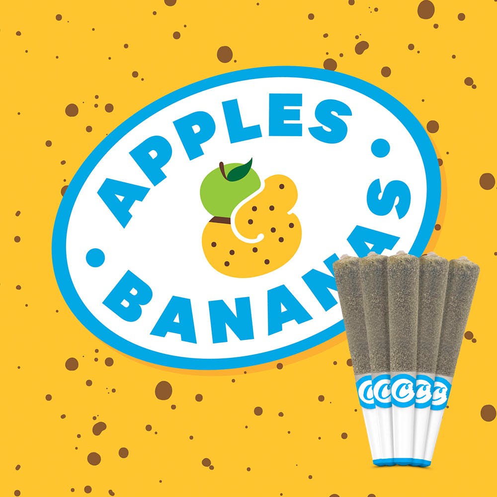 Cookies - 5 Pack Infused Pre Roll - Apples & Bananas