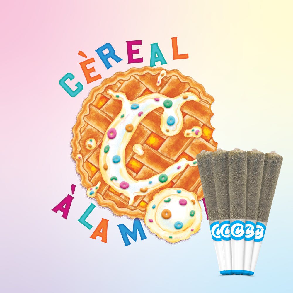 Cookies - 5 Pack Infused Pre Roll - Cèreal À La Mode