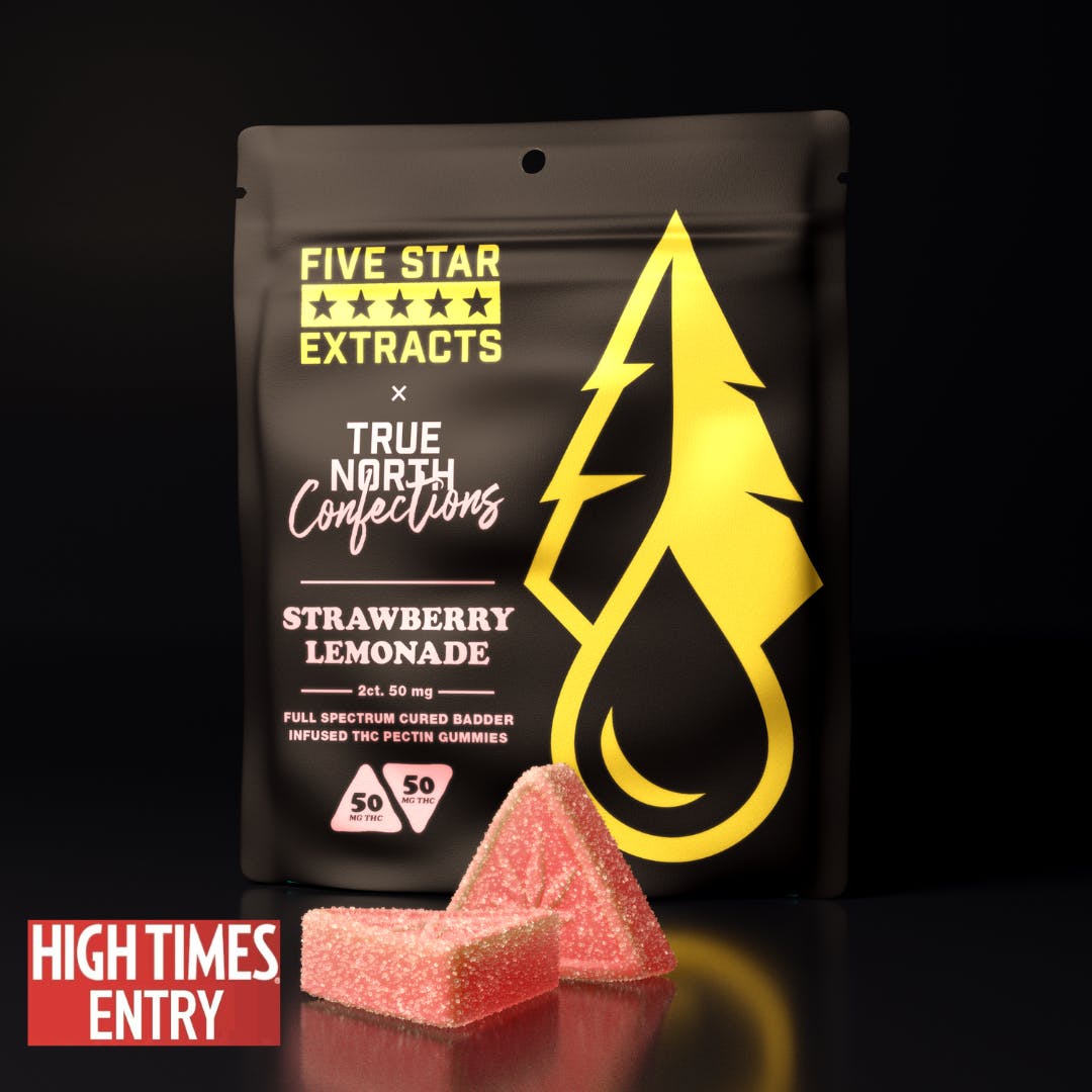 *NEW* Five Star x True North Strawberry: Lemonade Gummies 100mg