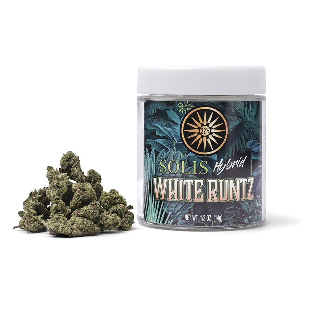 White Runtz | Jarred Flower (14g) - Indica