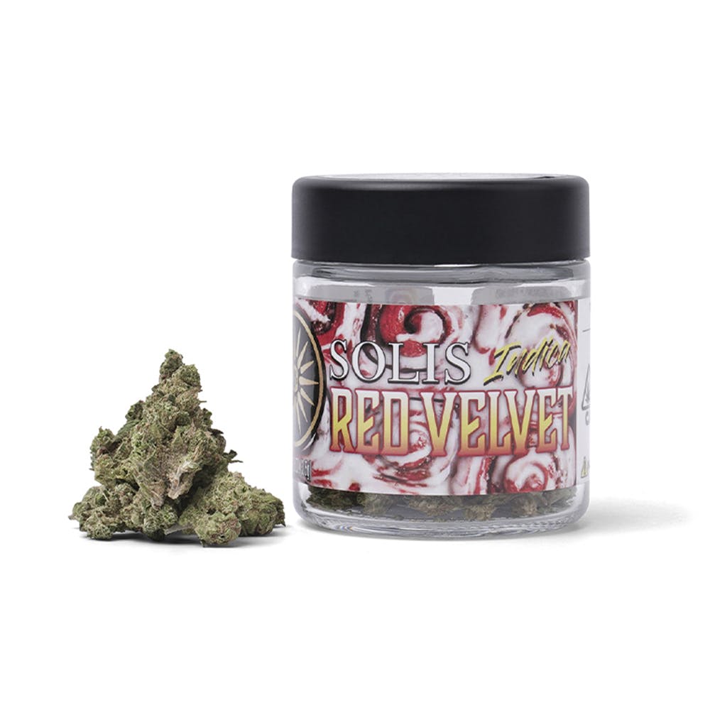 Red Velvet | Jarred Flower (3.5G) - Indica