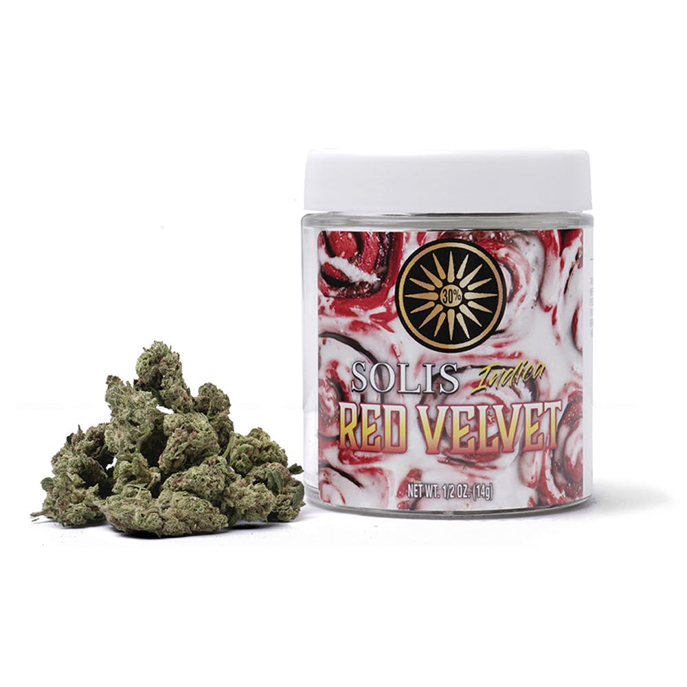 Red Velvet | Jarred Flower | (14G) | Indica