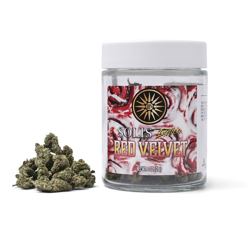 Red Velvet | Jarred Flower | (28G) | Indica