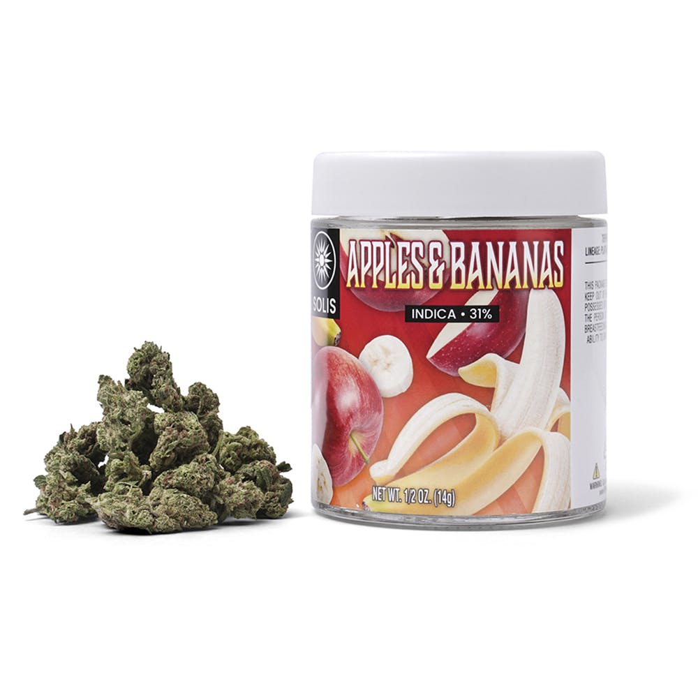 Apples & Bananas | Jarred Flower | (14G) - Indica