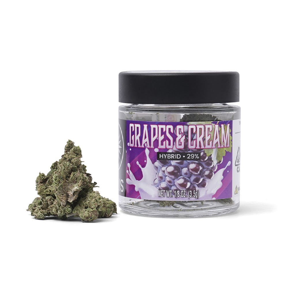 Grapes & Cream | Jarred Flower | 3.5 Hybrid