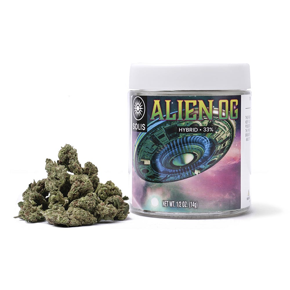 Alien OG | Jarred Flower (14g) | Hybrid