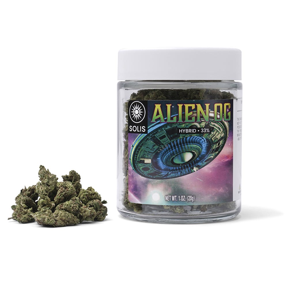 Alien OG | Jarred Flower (28g) | Hybrid