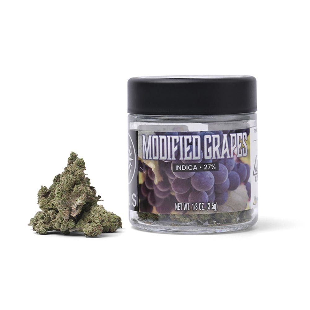 Modified Grapes | Jarred Flower | (3.5g) | Indica