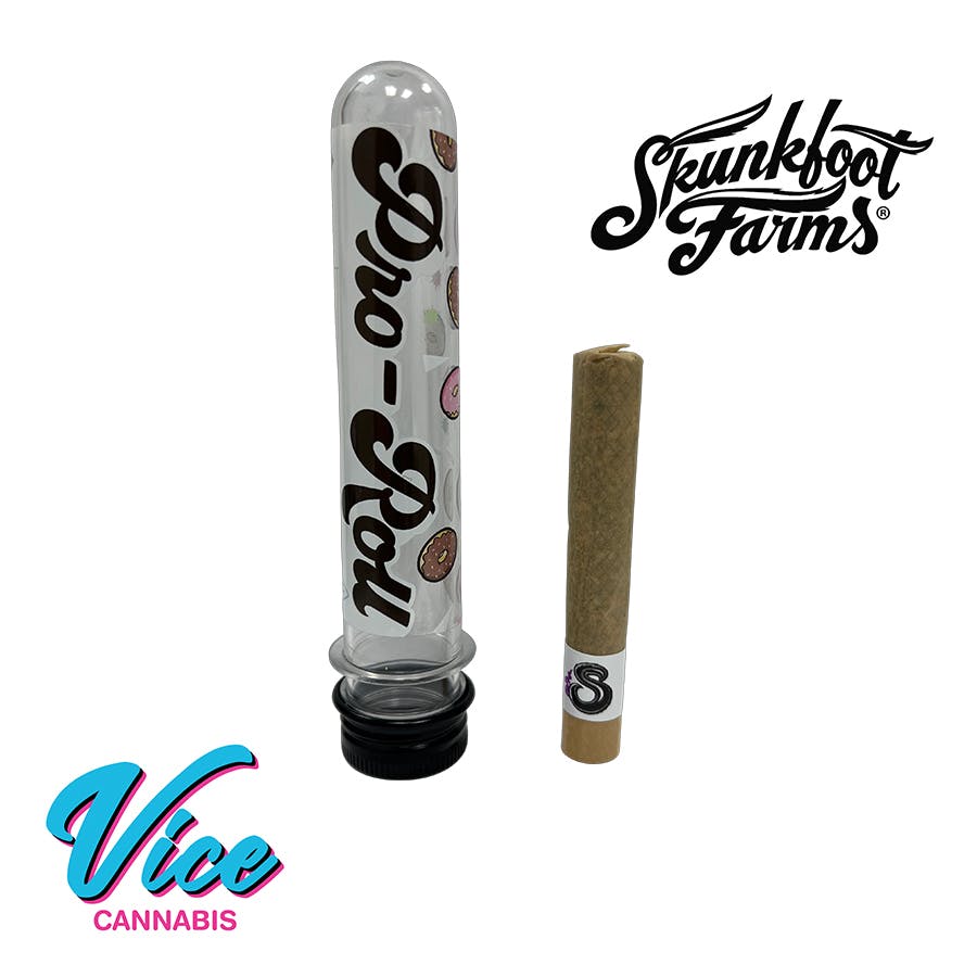 Skunkfoot - Khalifa Kush Infused ROSIN Pro-Roll 2.5g