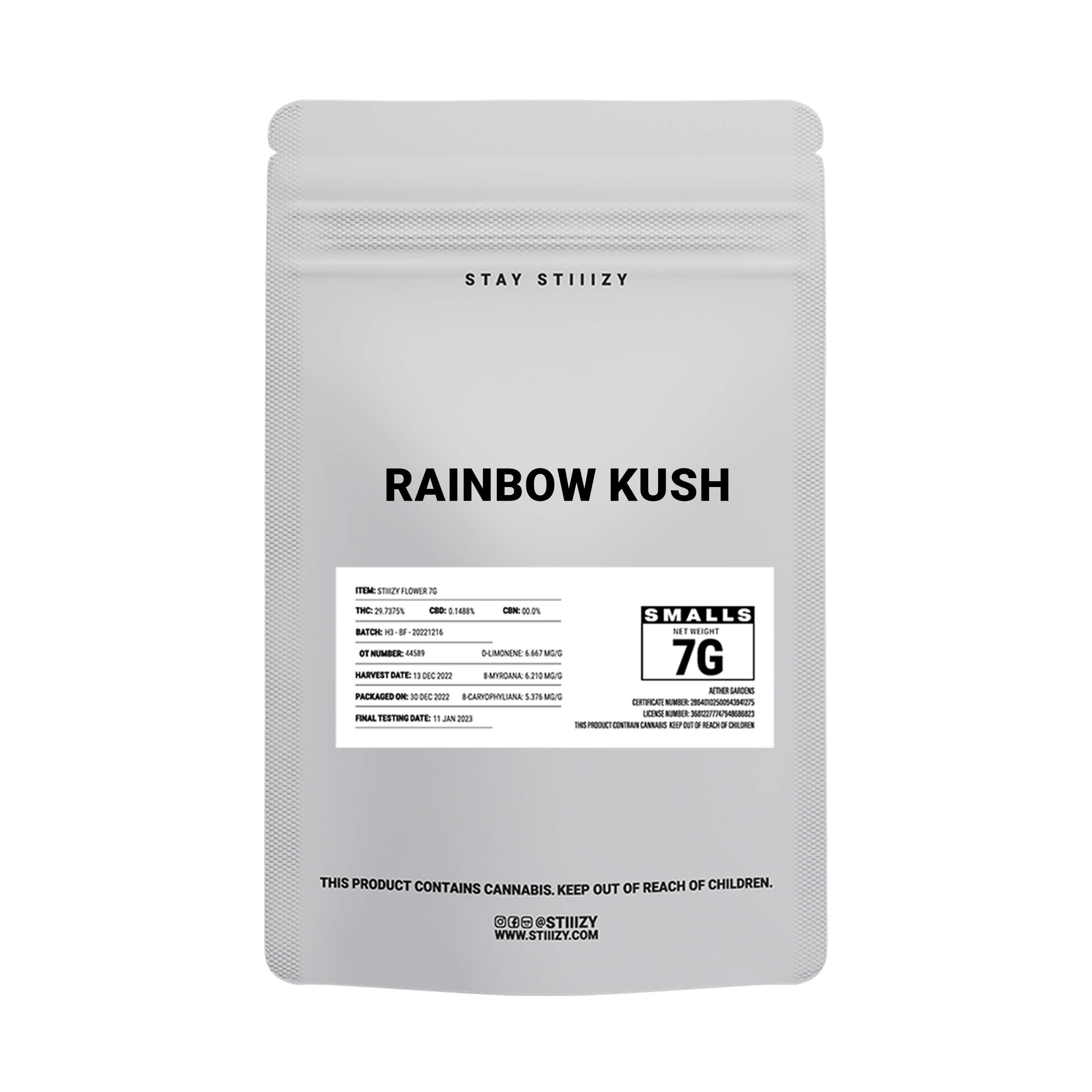 RAINBOW KUSH - WHITE LABEL 7G