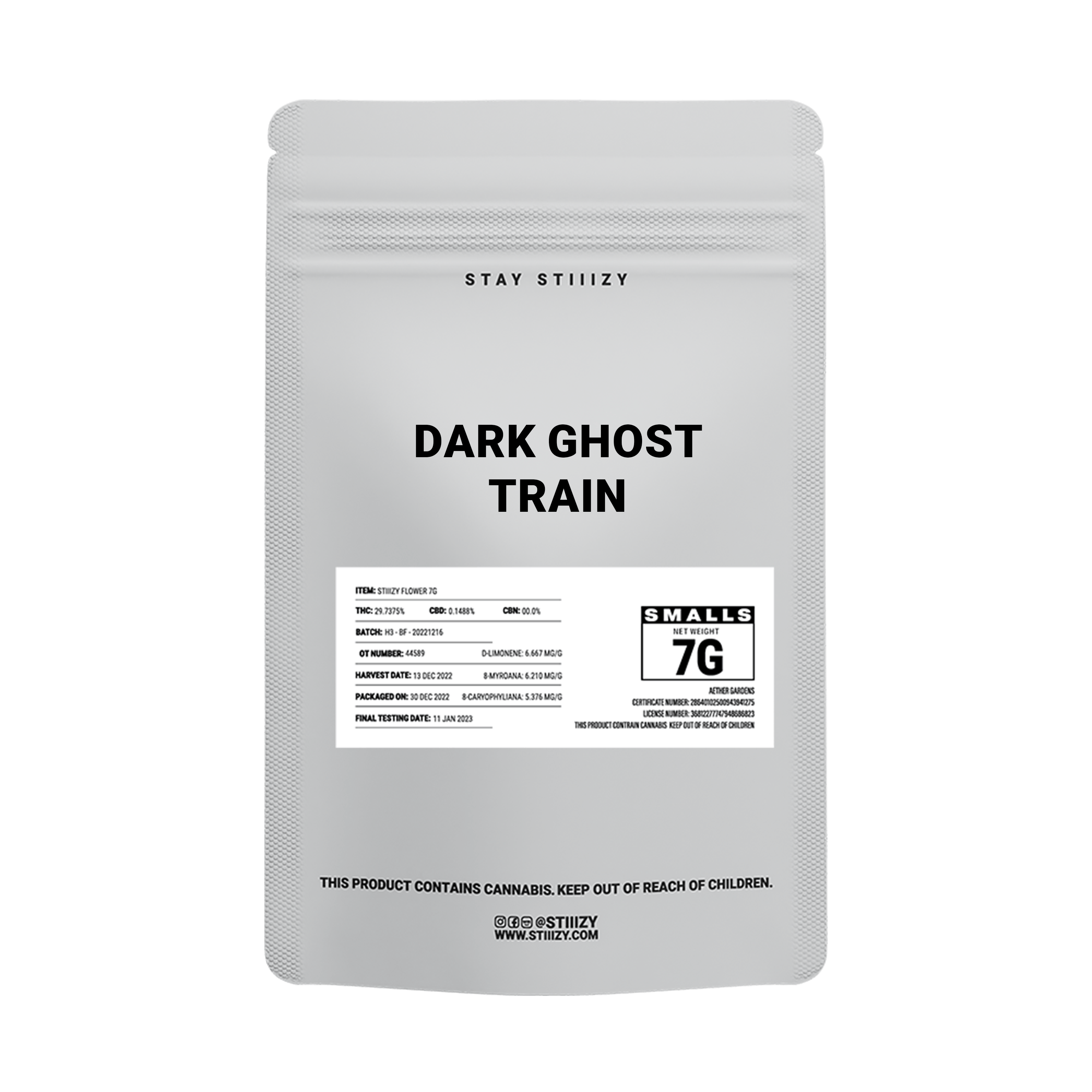 DARK GHOST TRAIN - WHITE LABEL 7G