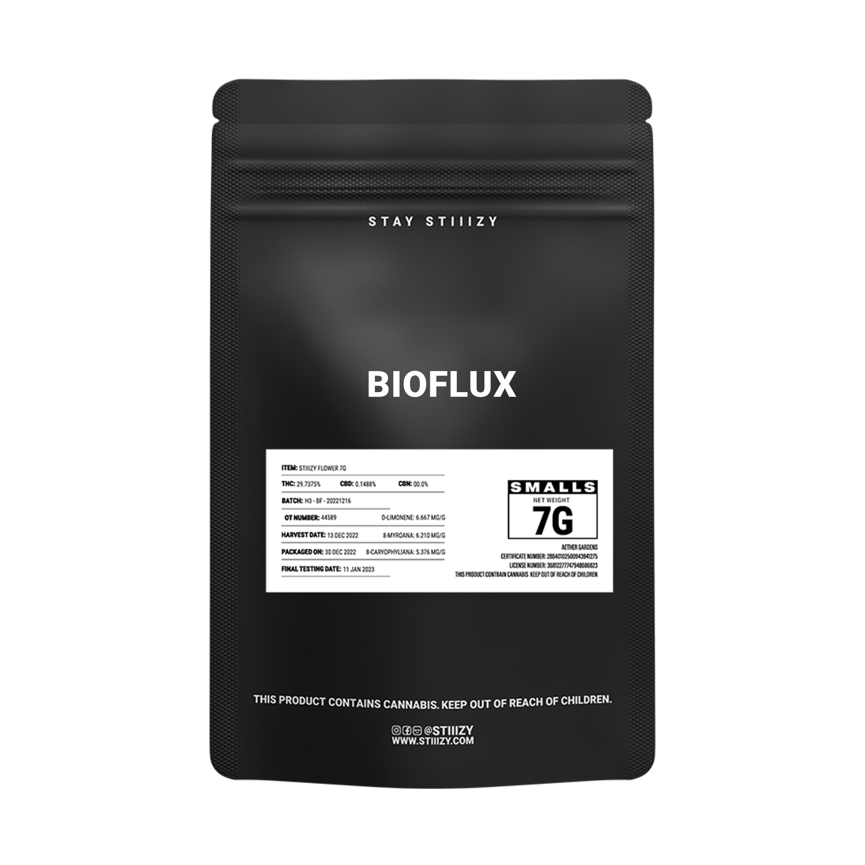 BIOFLUX - BLACK LABEL 7G