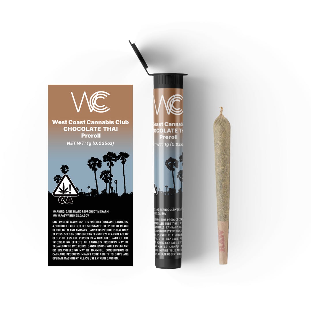 WCC | Chocolate Thai Preroll
