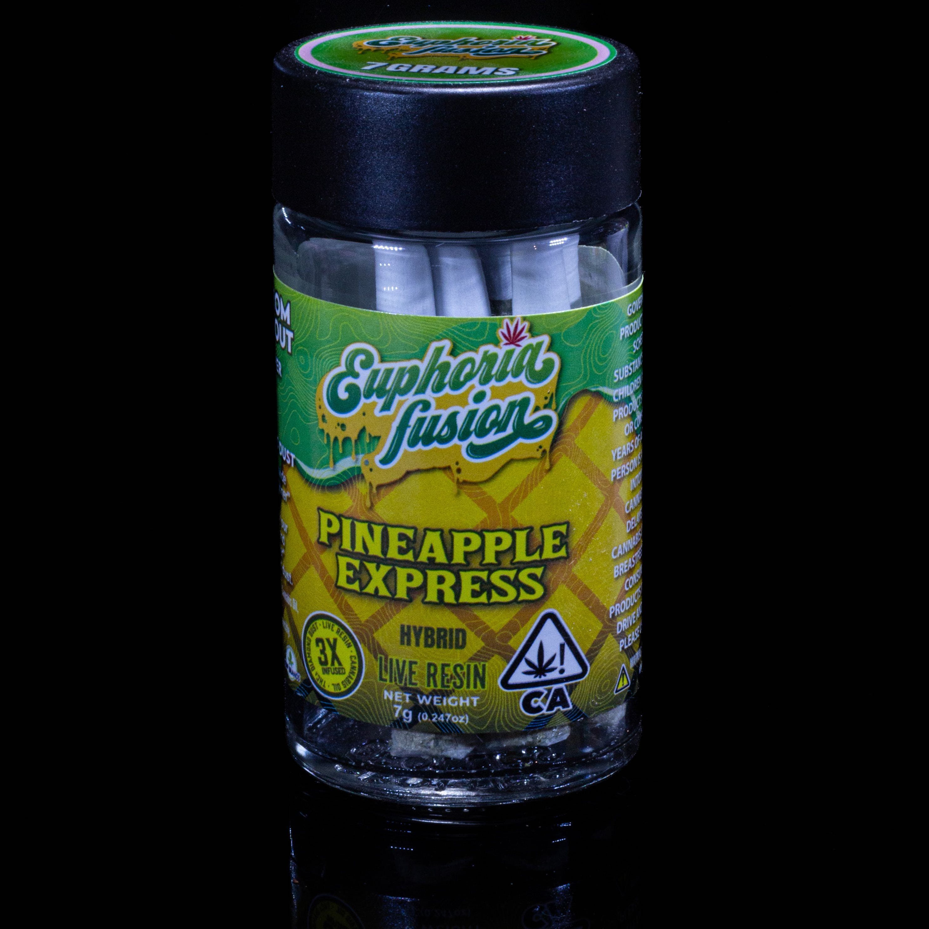 Euphoria Fusion - Pineapple Express Pre Rolls 7pk