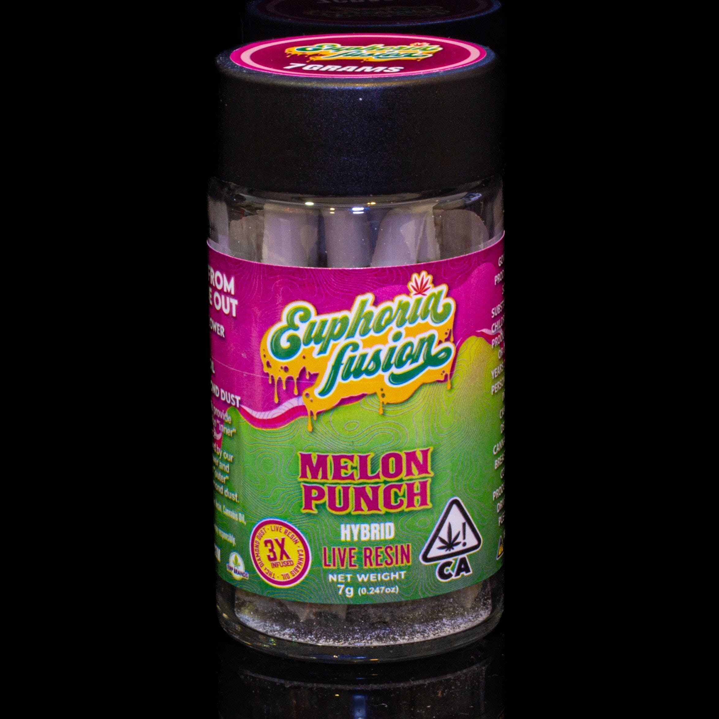 Euphoria Fusion - Melon Punch Pre Rolls 7pk