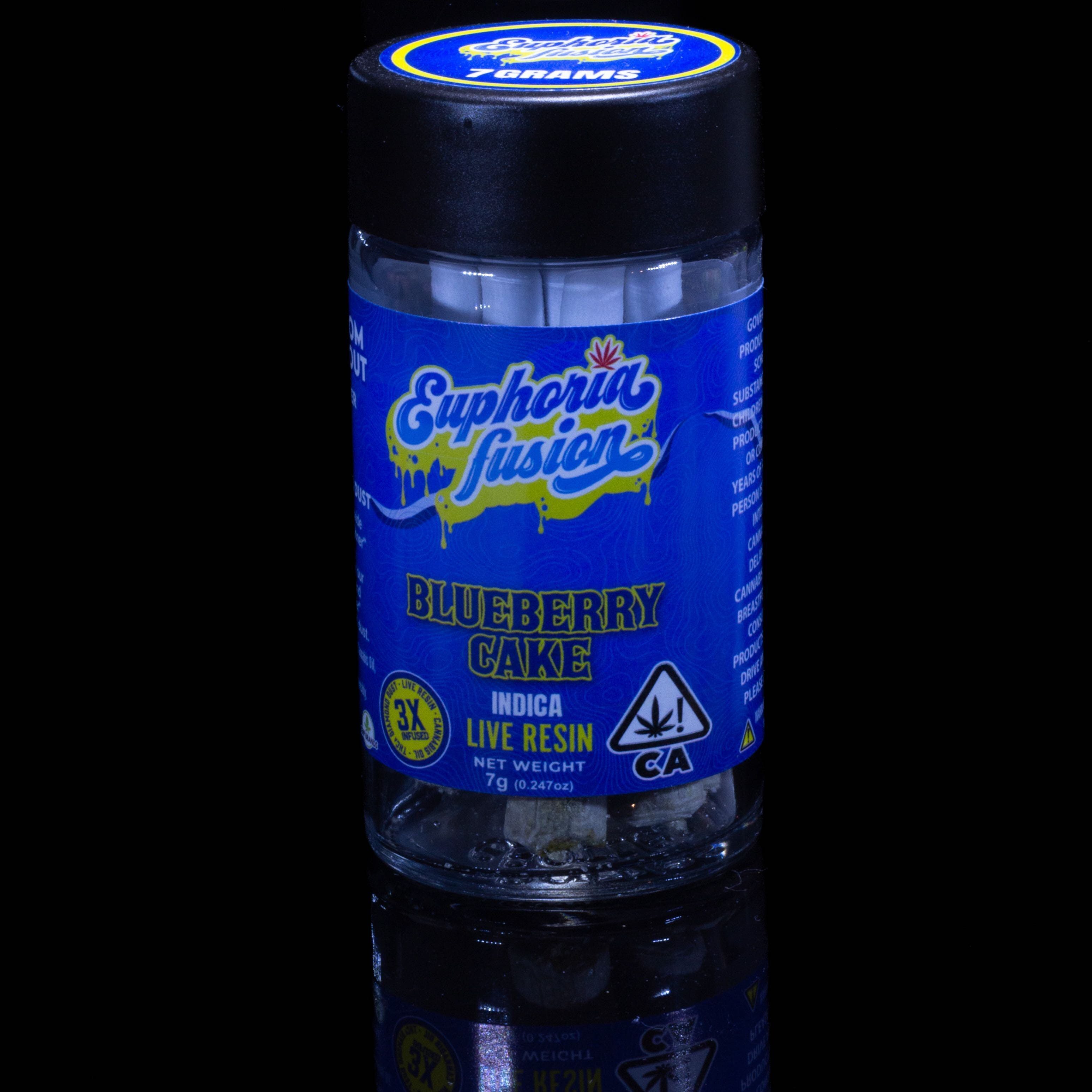 Euphoria Fusion - Blueberry Cake Pre Rolls 7pk