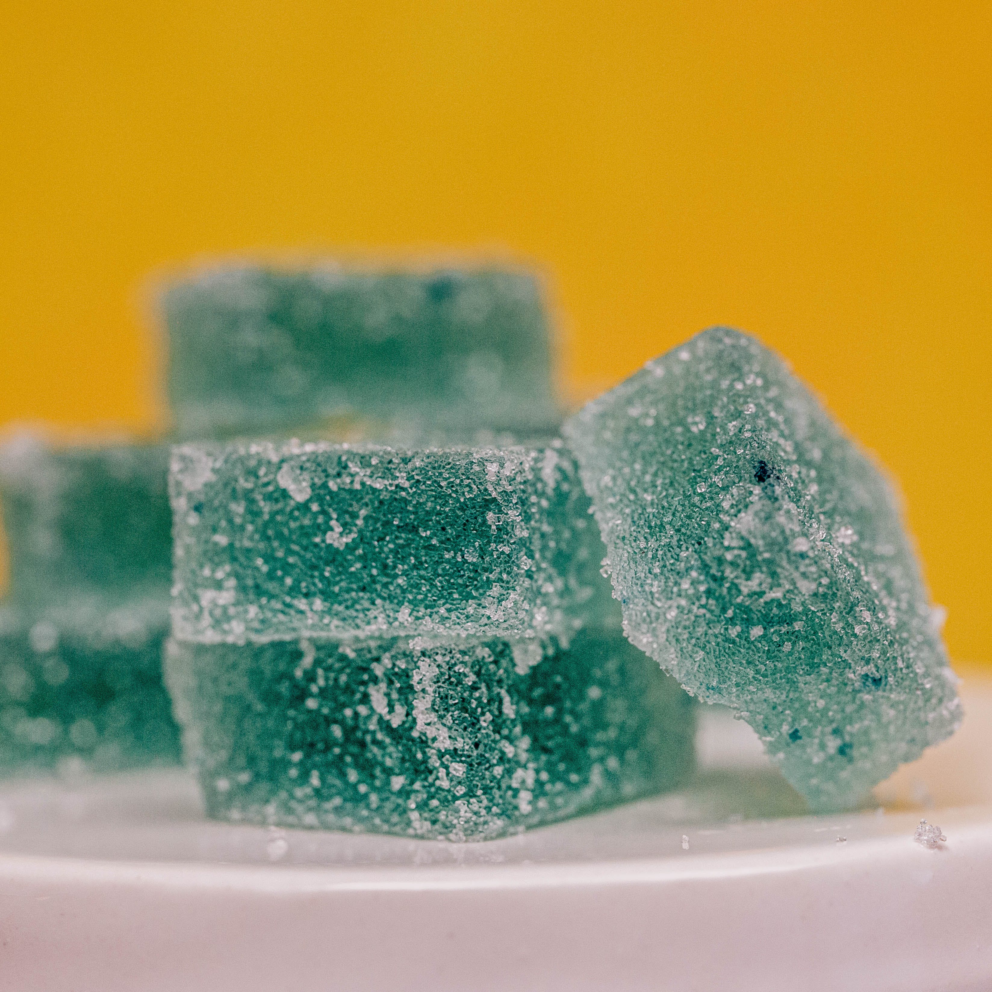 Reefer Gladness Gummies 10 Pack (100mg) Sugar Free - Blue Raspberry