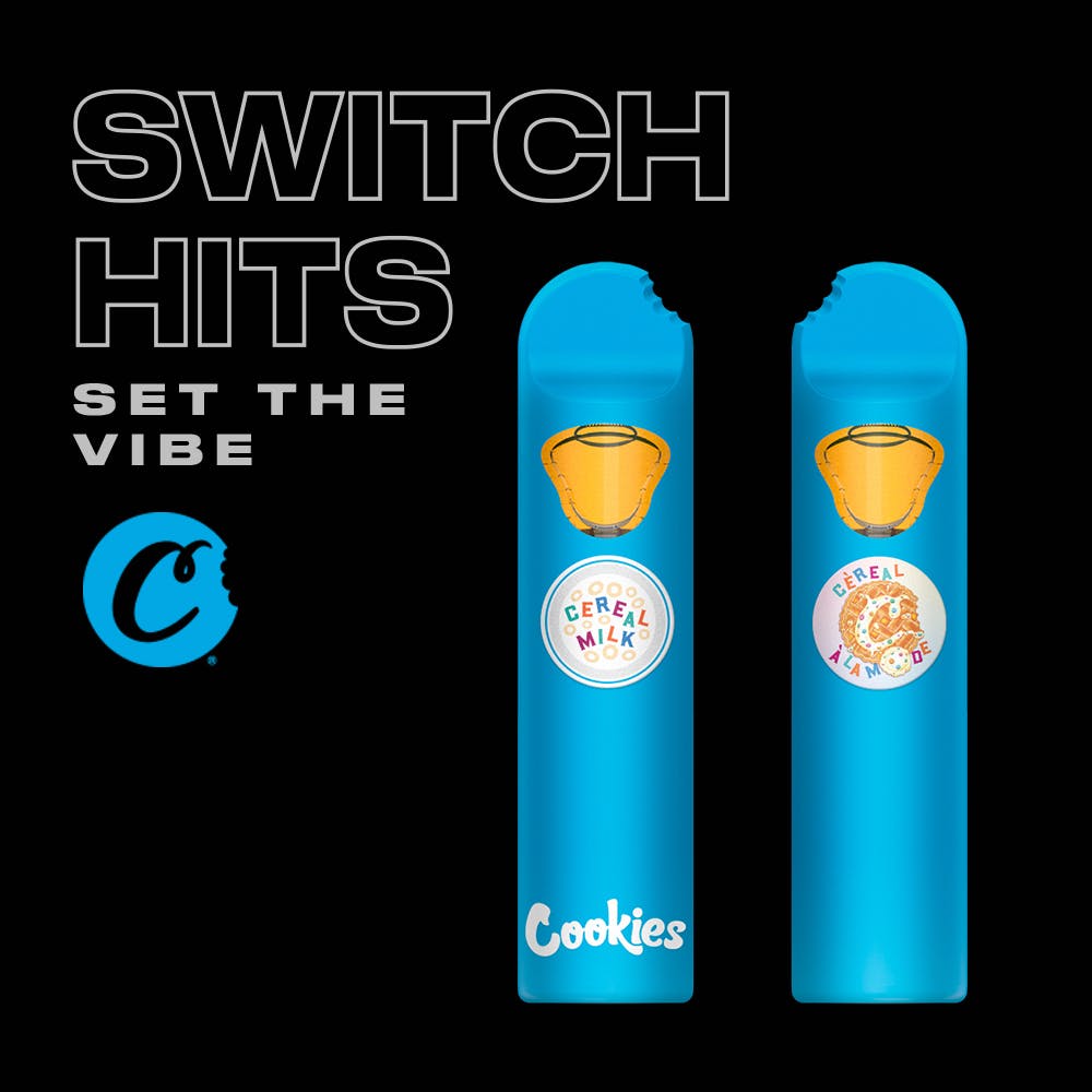 Cookies - 1G Dual Chamber Vape - Cereal Milk/Cèreal À La Mode