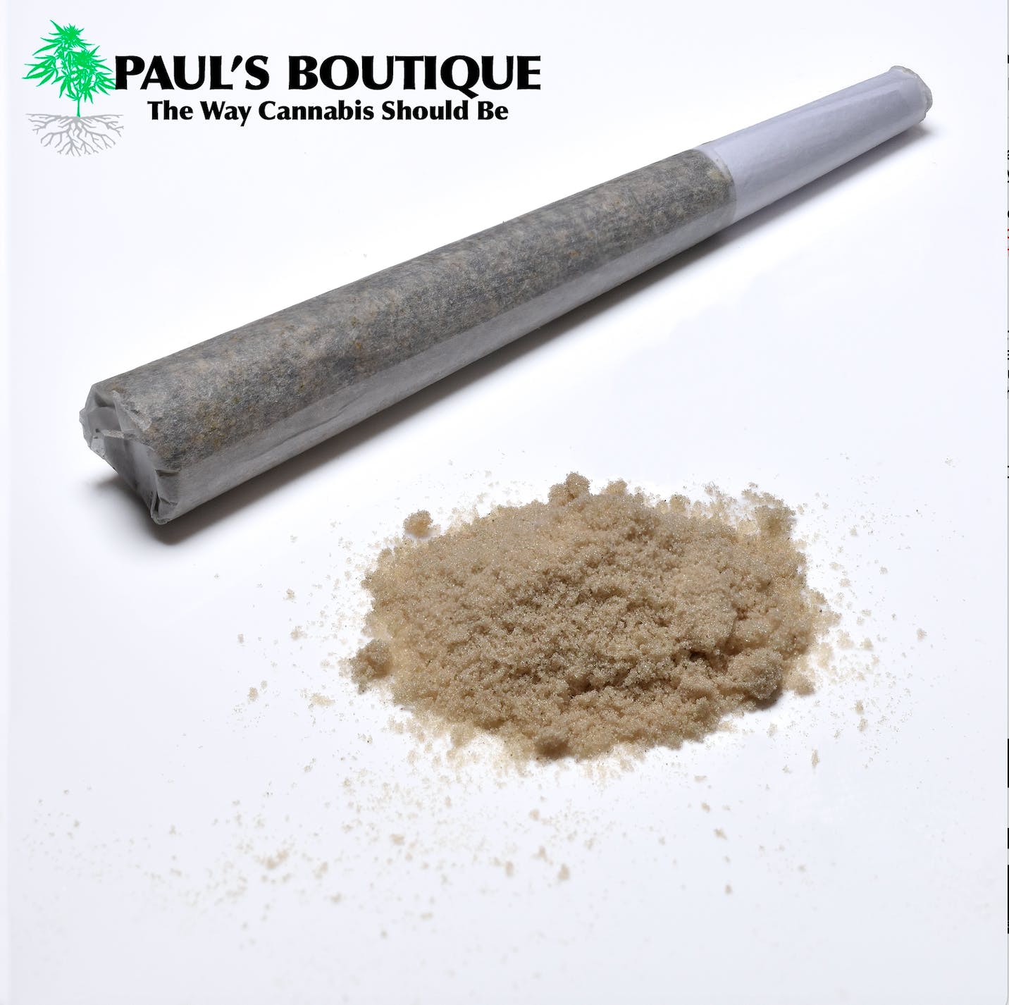 White Truffle x GMO .75g Bubble Hash Infused Preroll