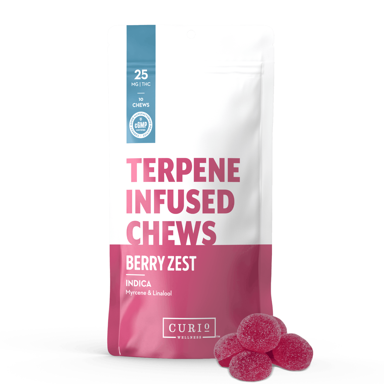 Berry Zest Terpene Infused Chews [25mg]