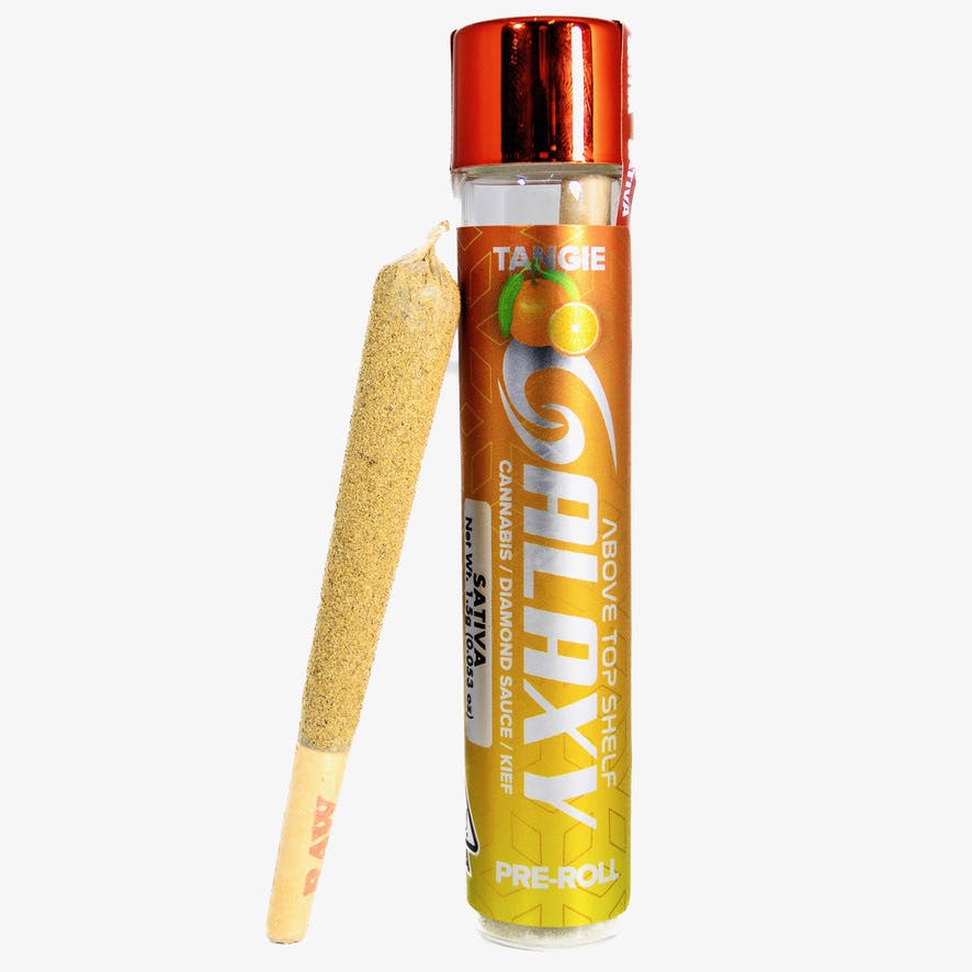 Tangie Diamond Sauce Infused Galaxy Preroll (Sativa) 1.5g- CA