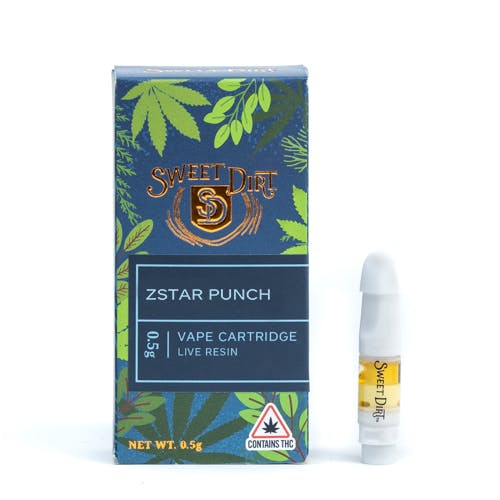 Zstar Punch - .5g - Live Resin Cartridge