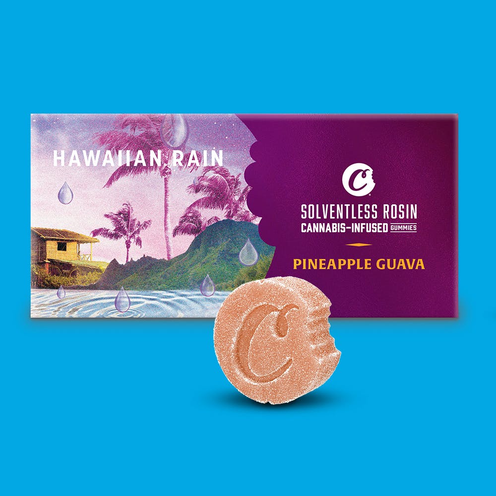 Cookies - Solventless Rosin Cannabis Infused Gummy - Hawaiian Rain