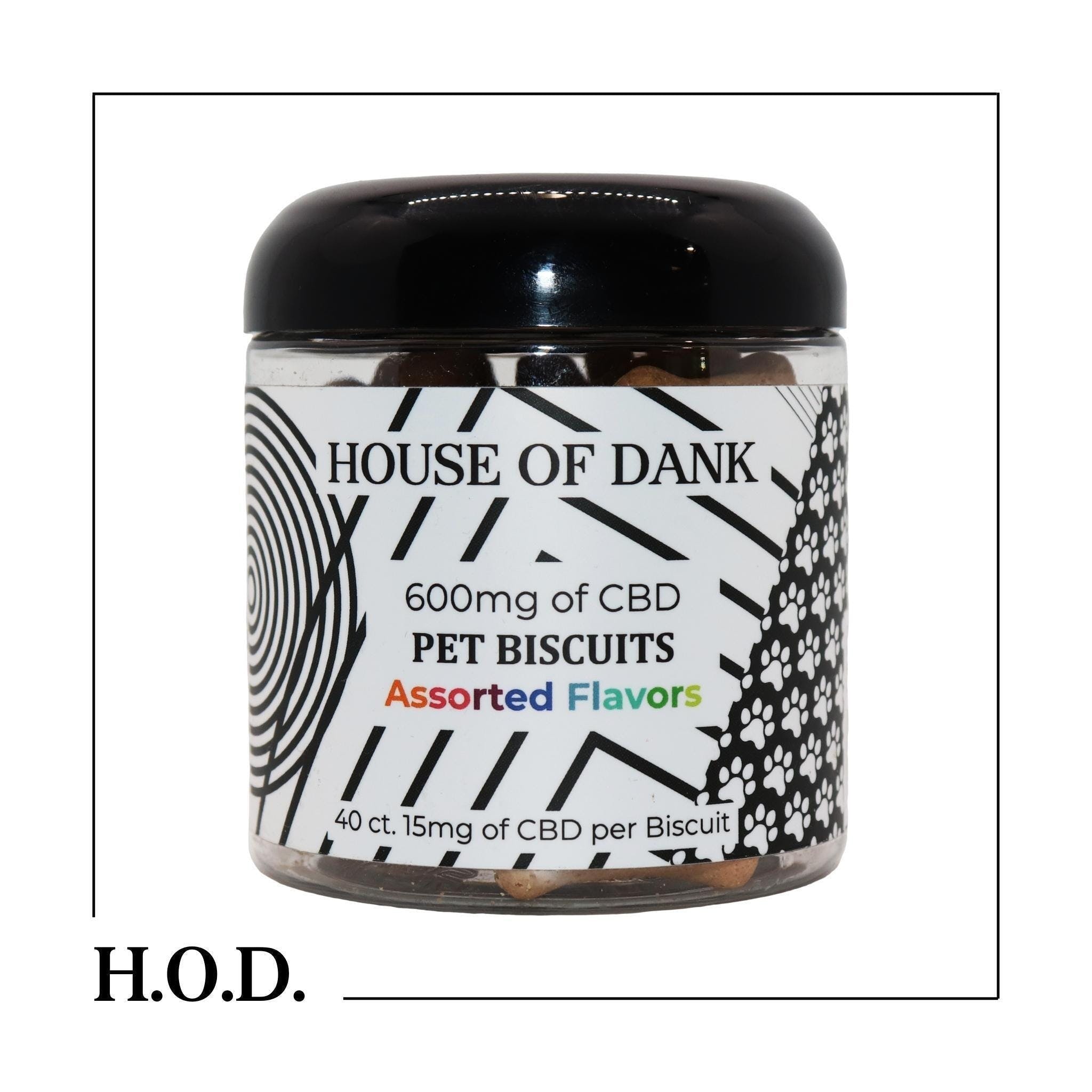 H.O.D. CBD Pet Treats 600mg