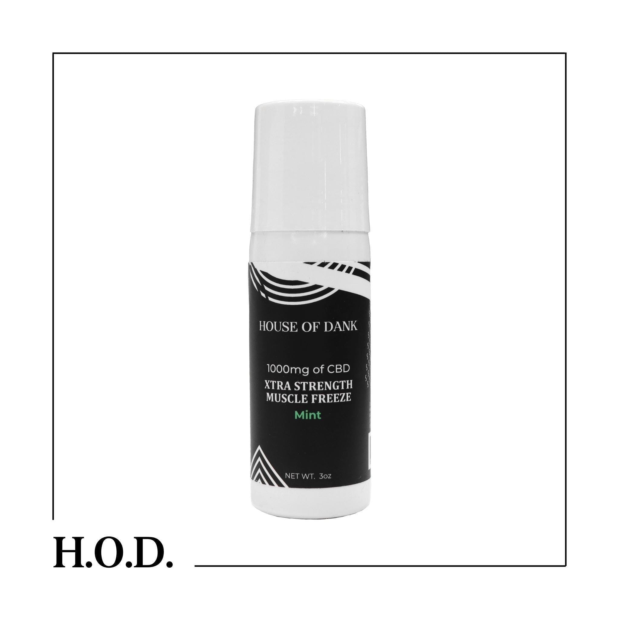 H.O.D. CBD Muscle Freeze 1000mg