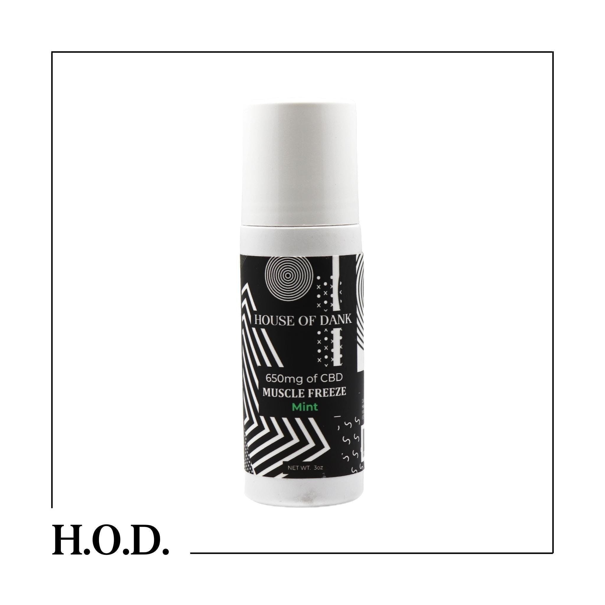 H.O.D. CBD Muscle Freeze 650mg