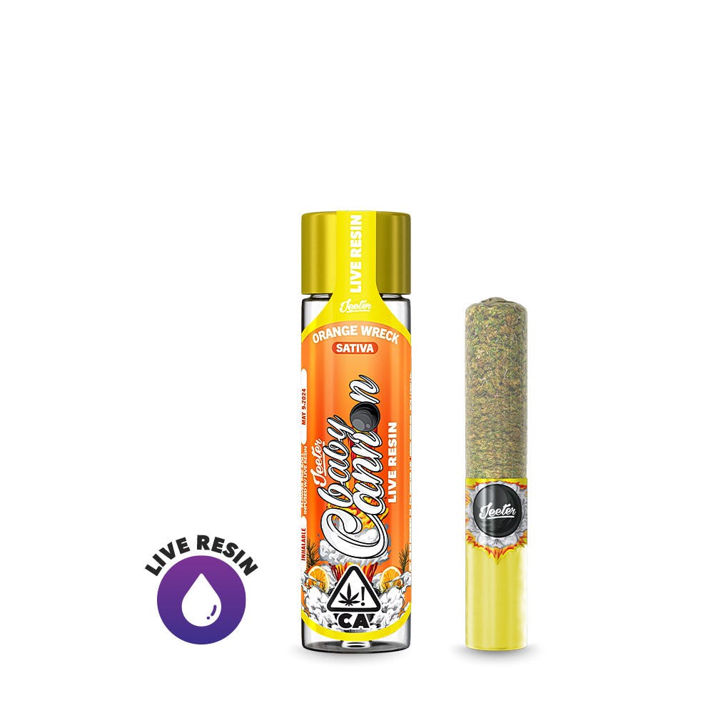 Jeeter Live Resin Infused - Baby Cannon - Orange Wreck
