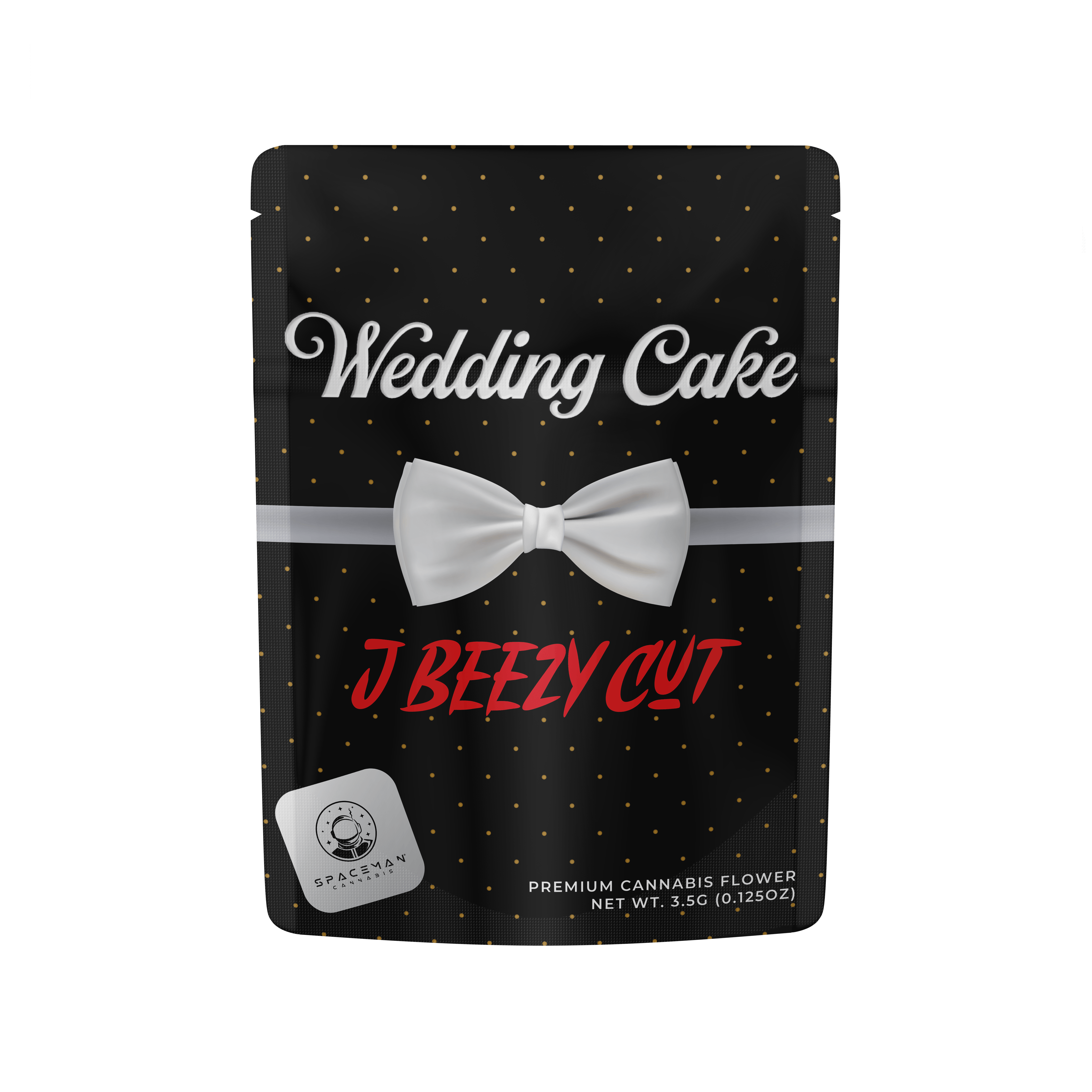 Spaceman - 3.5g Flower - Wedding Cake JB Cut