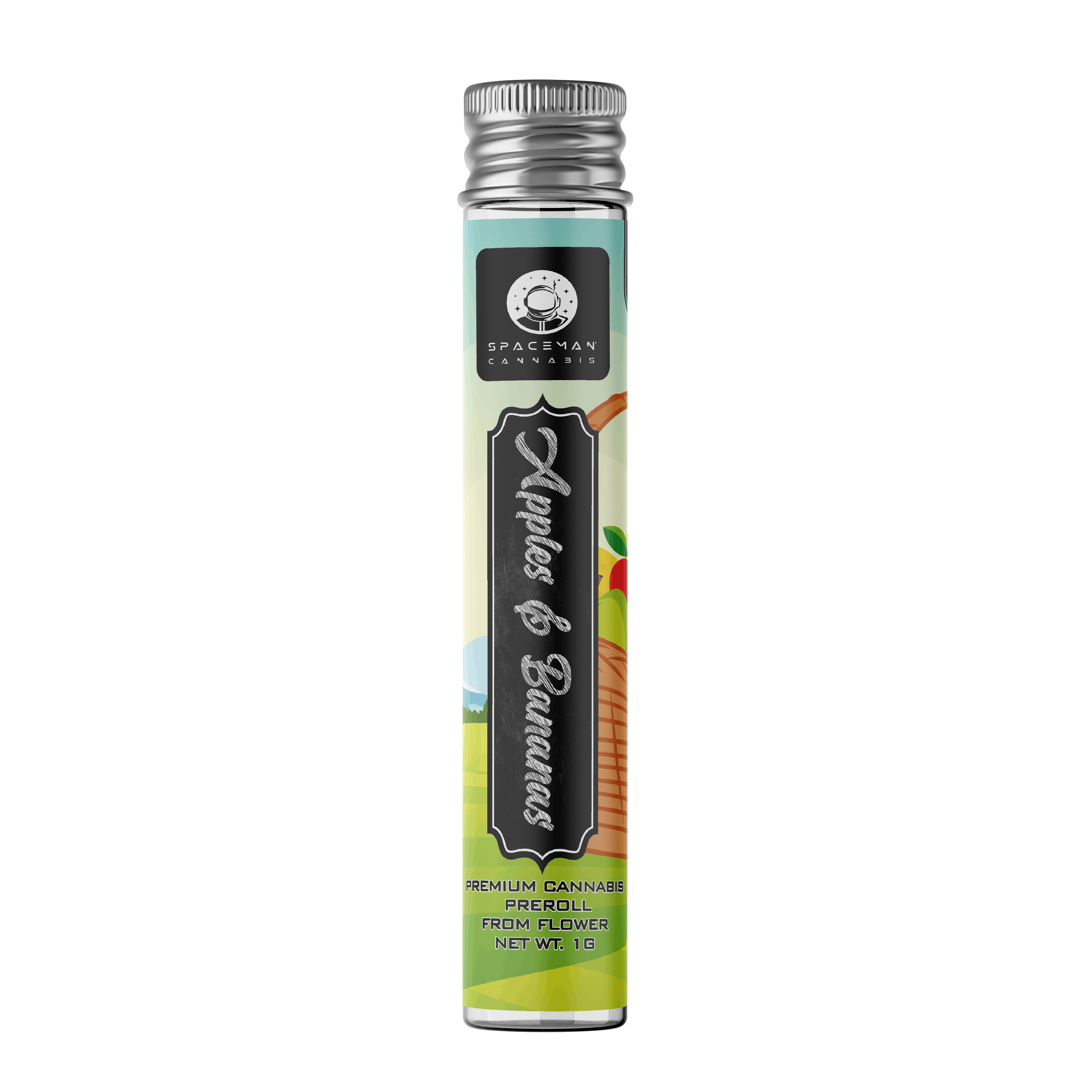 Spaceman - 1g All-Flower Pre Roll - Apples & Bananas
