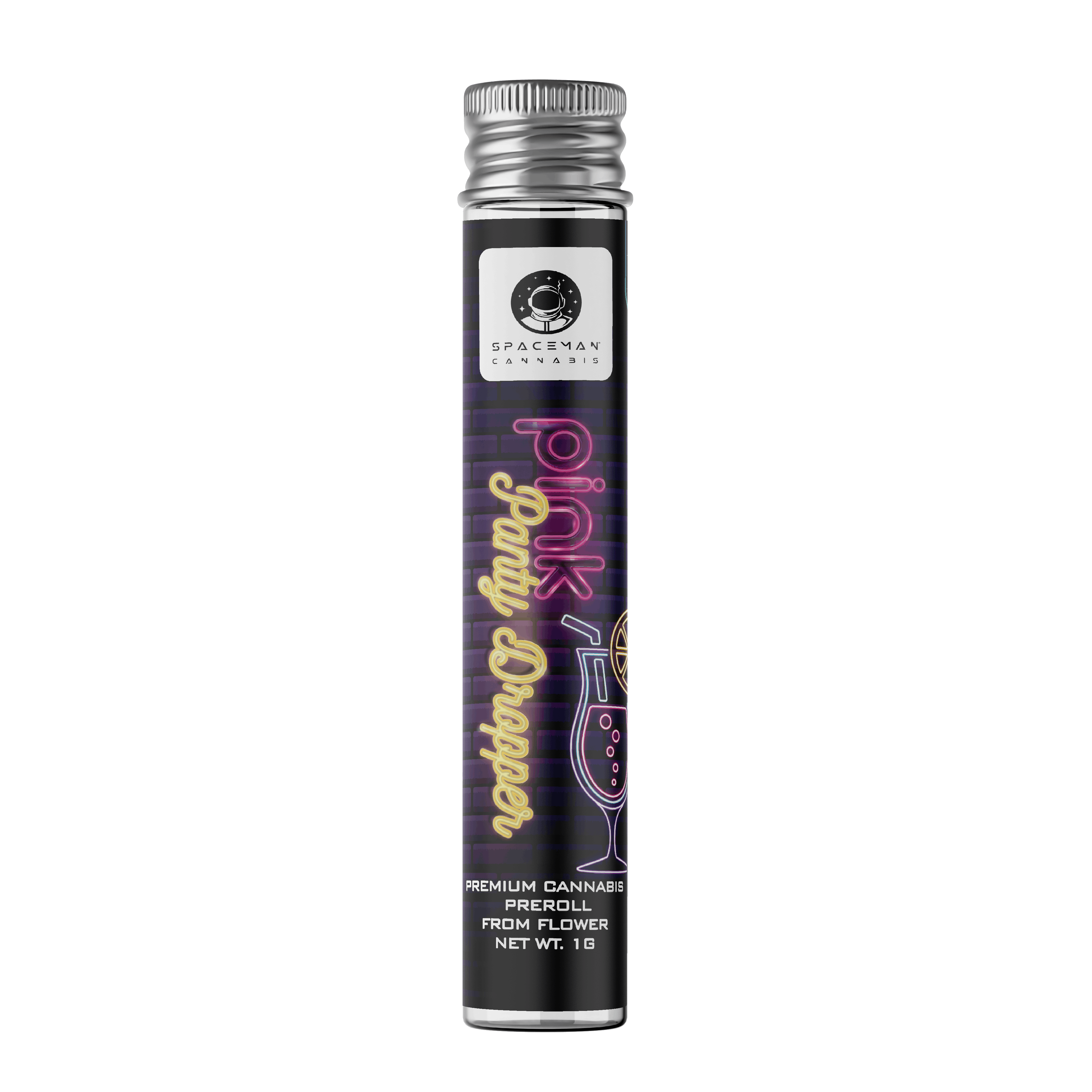 Spaceman - 1g All-Flower Pre Roll - Pink Panty Dropper
