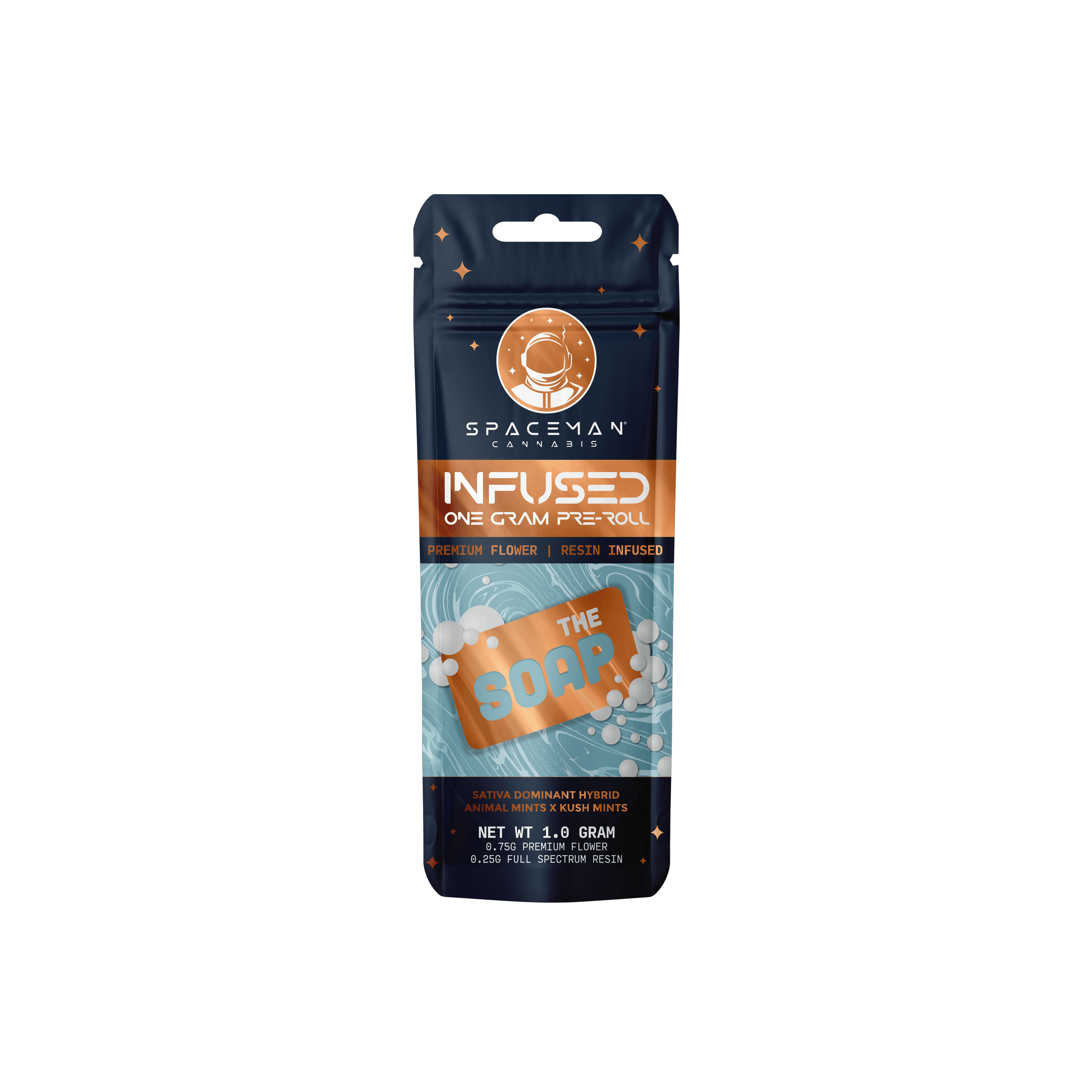 Spaceman - 1g Resin Infused Pre-Roll - The Soap