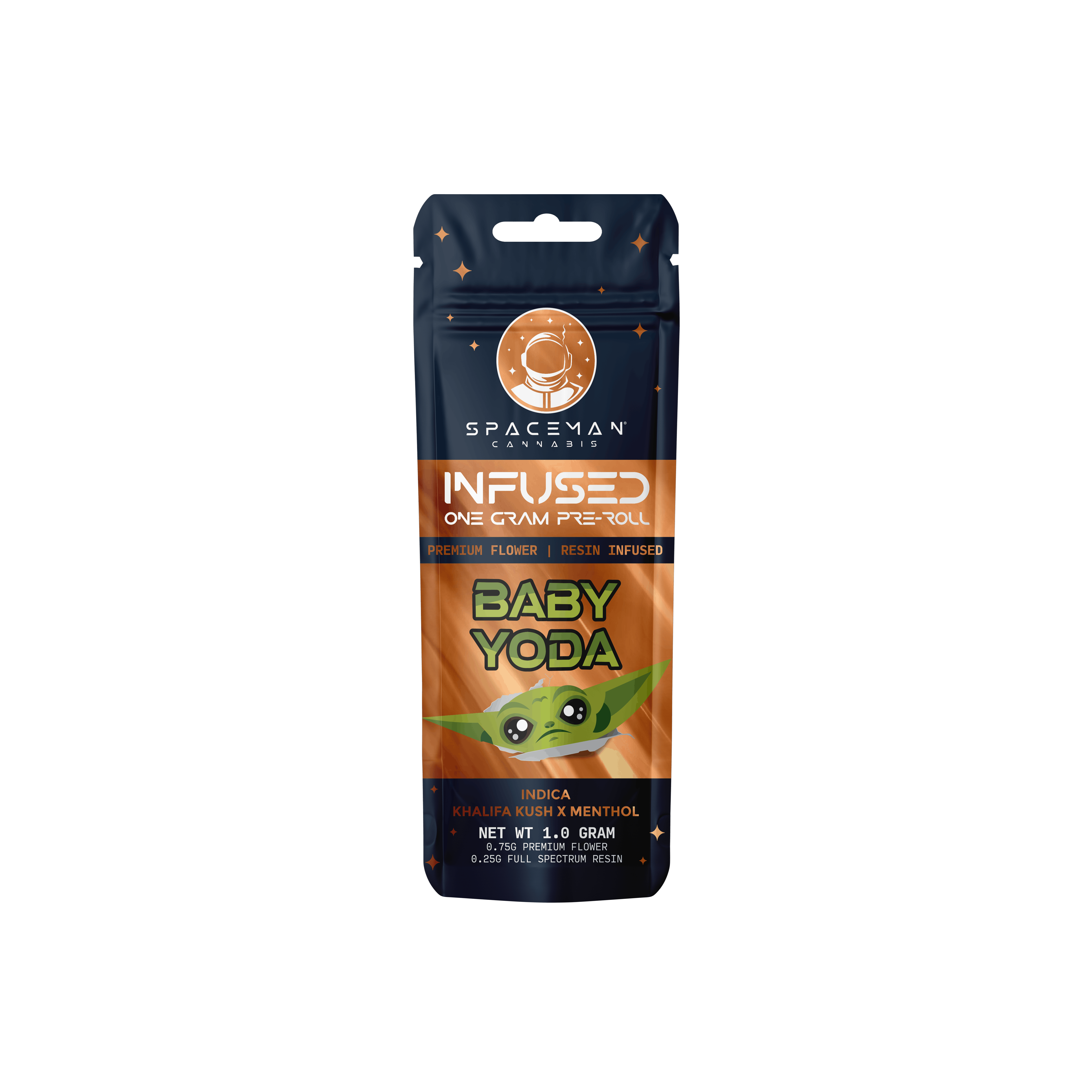 Spaceman - 1g Resin Infused Pre-Roll - Baby Yoda