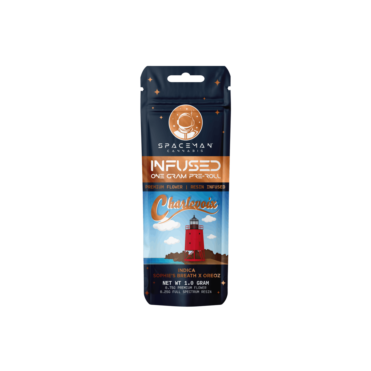 Spaceman - 1g Resin Infused Pre-Roll - Charlevoix
