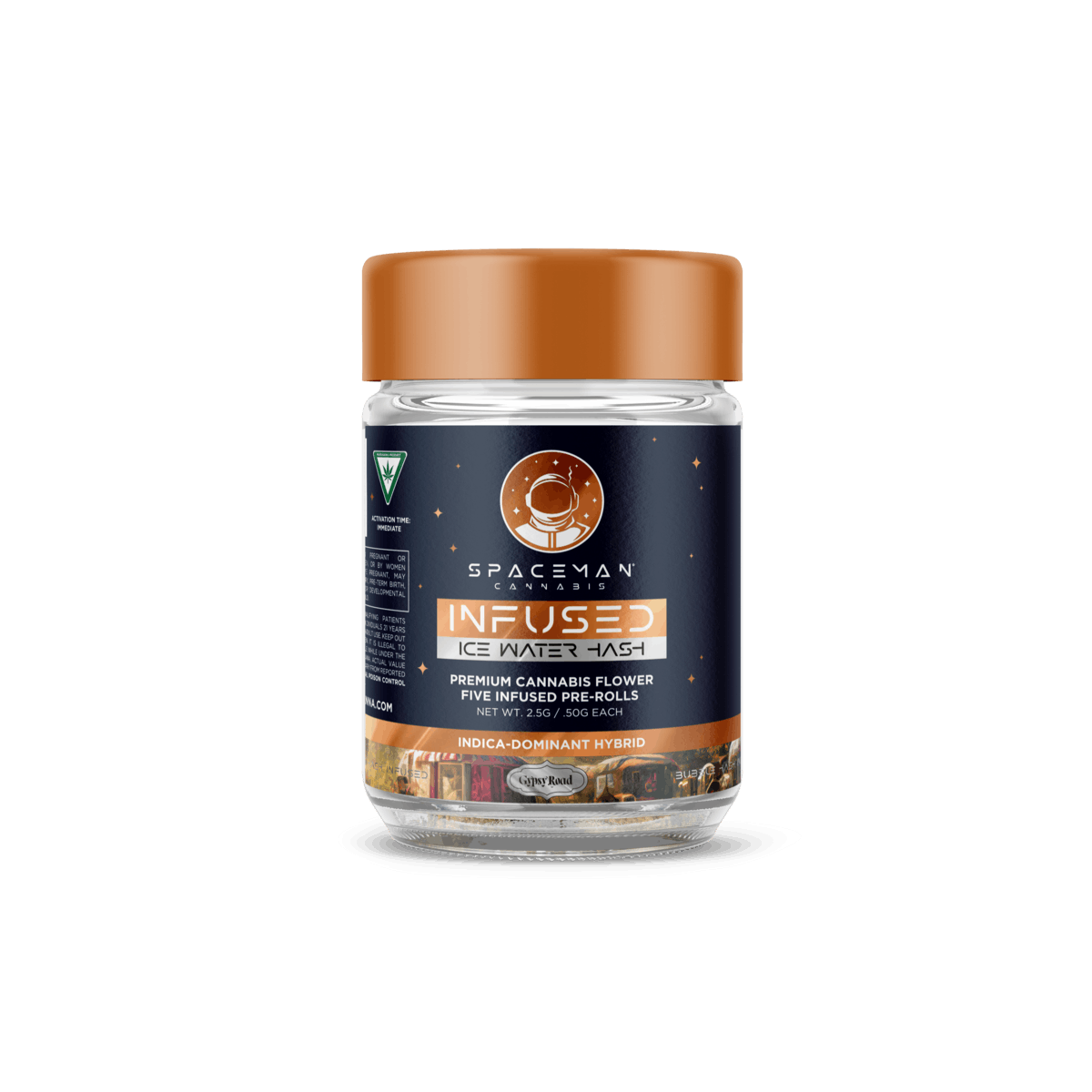 Spaceman - Icewater Bubble Hash Pre Roll - 5 Pack - Gypsy Road
