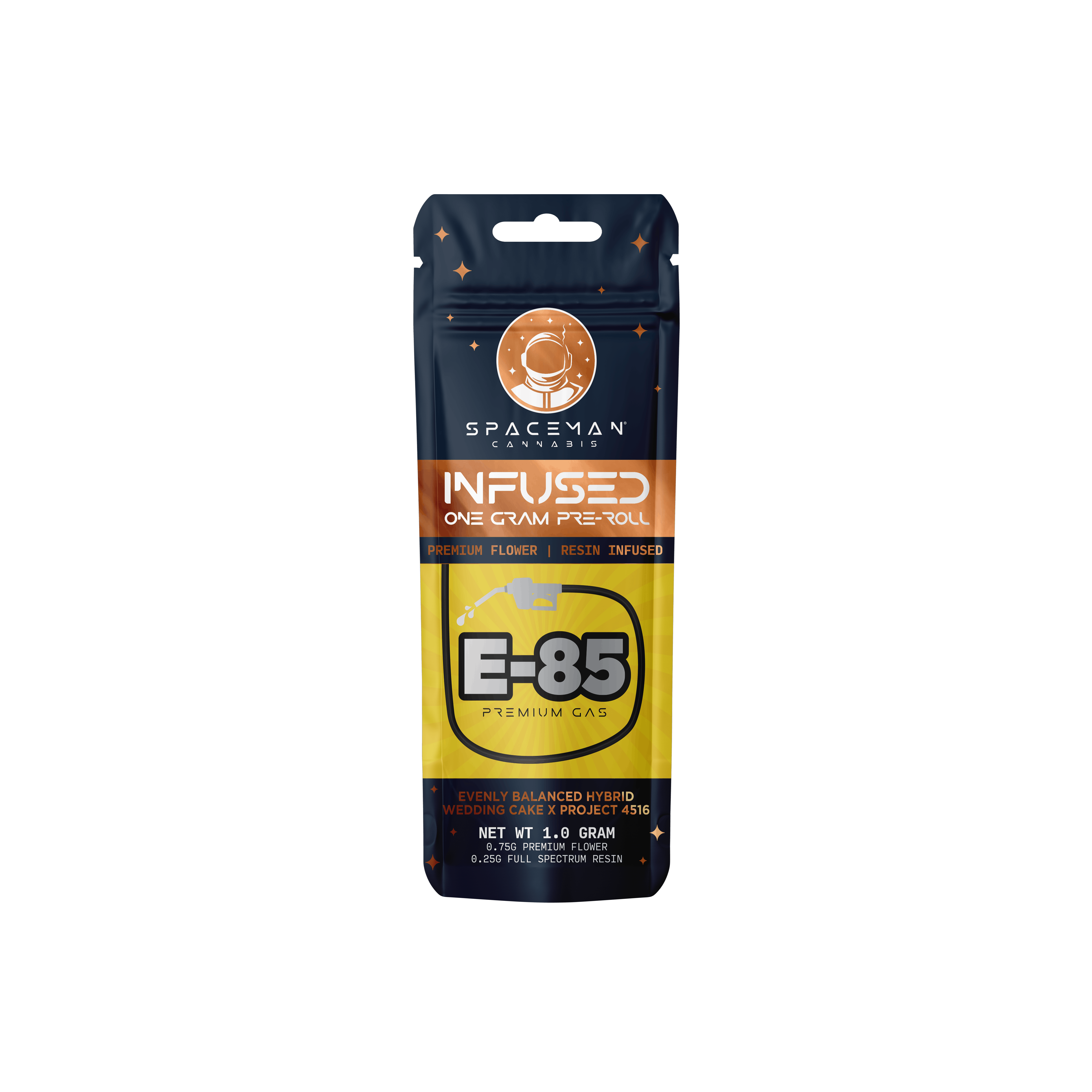 Spaceman - 1g Resin Infused Pre-Roll - E85