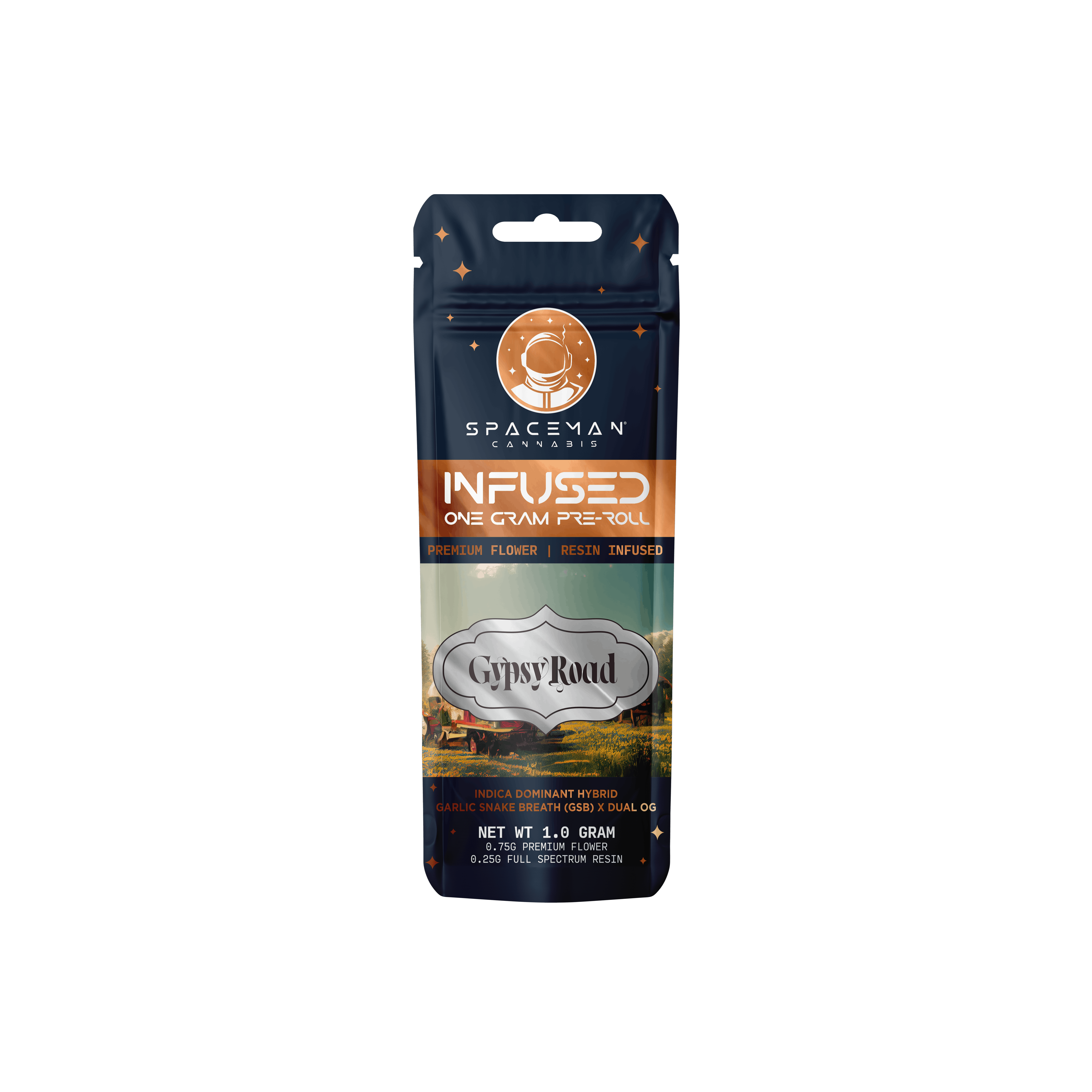 Spaceman - 1g Resin Infused Pre-Roll - Gypsy Road