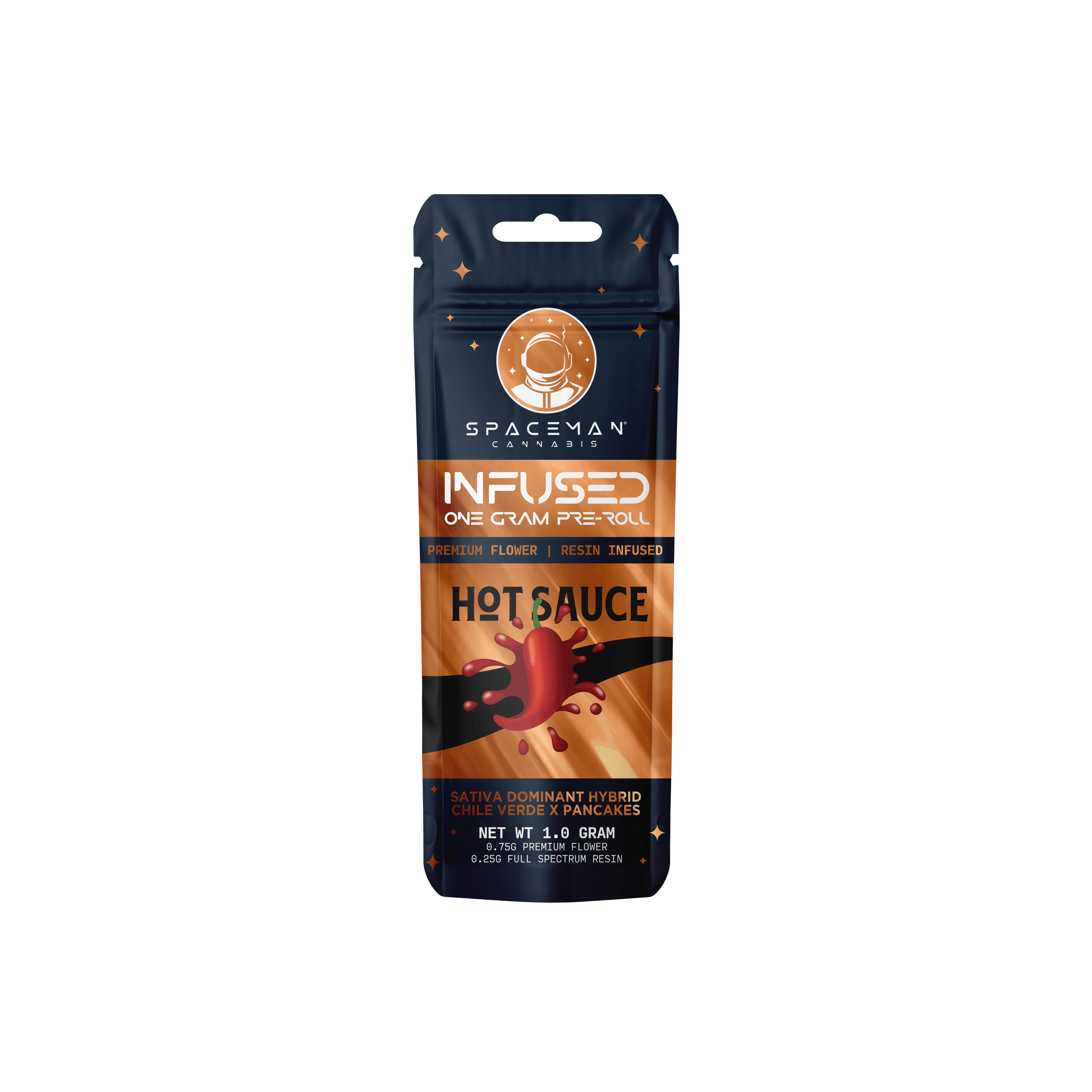 Spaceman - 1g Resin Infused Pre-Roll - Hot Sauce