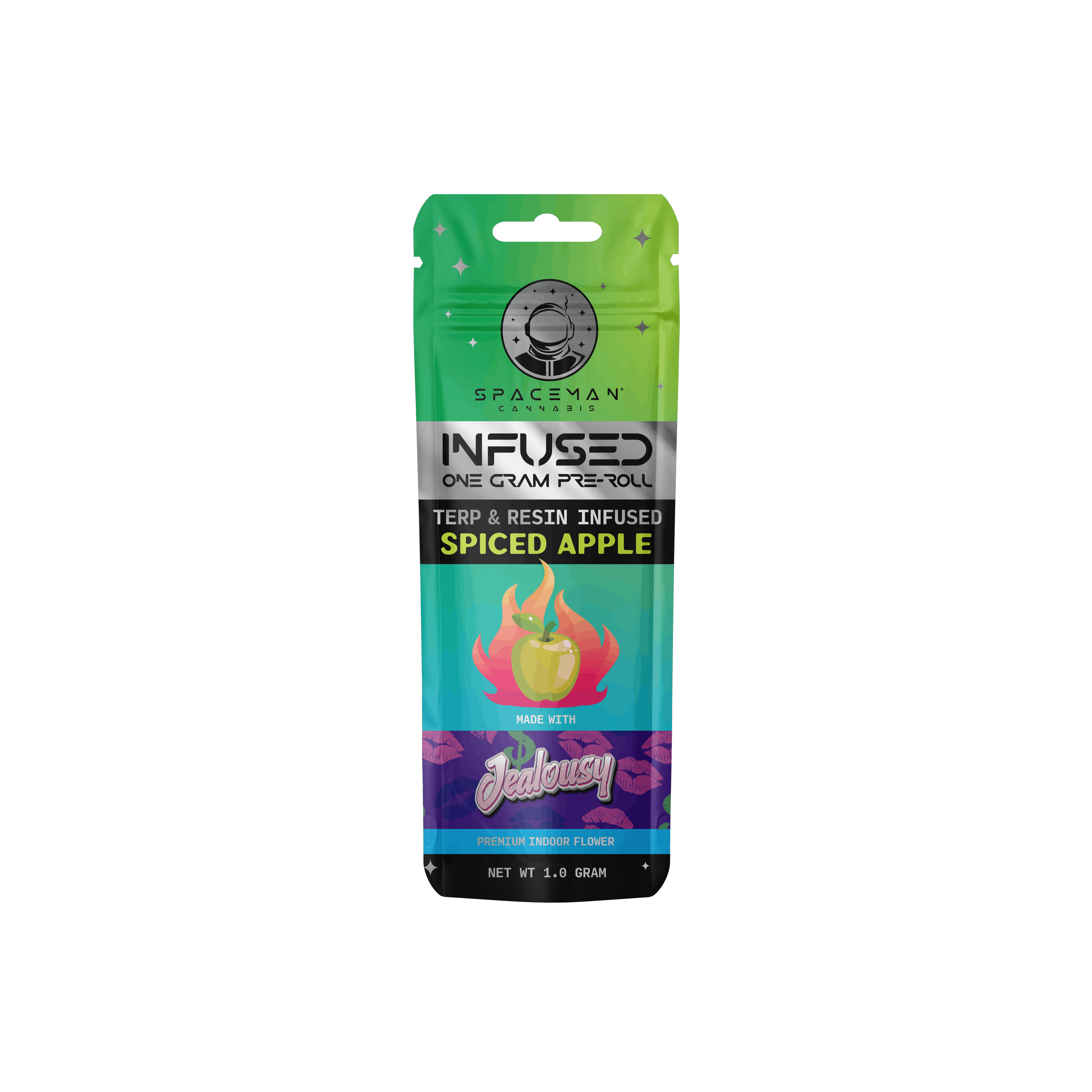 Spaceman - 1g Terp & Resin Infused Pre-Roll - Spiced Apple + Jealousy