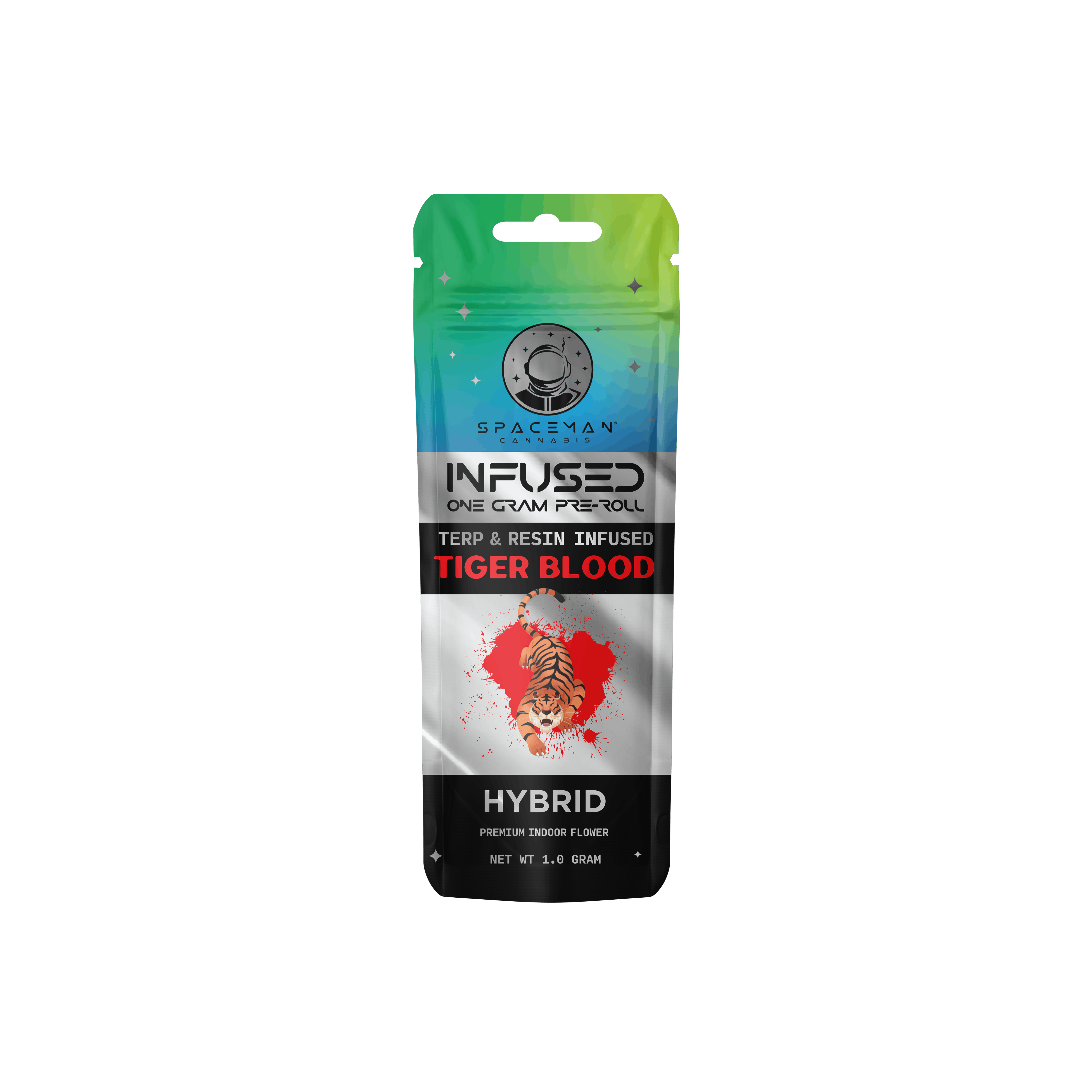 Spaceman - 1g Terp & Resin Infused Pre-Roll - Tiger Blood