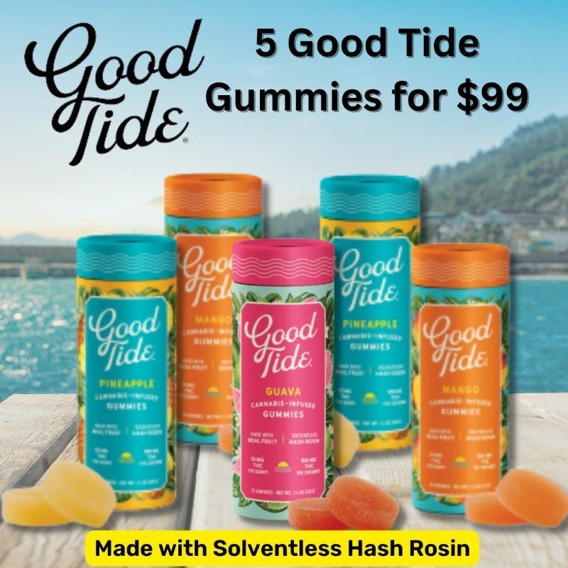 Good Tide - 5 Good Tide Gummies | $99