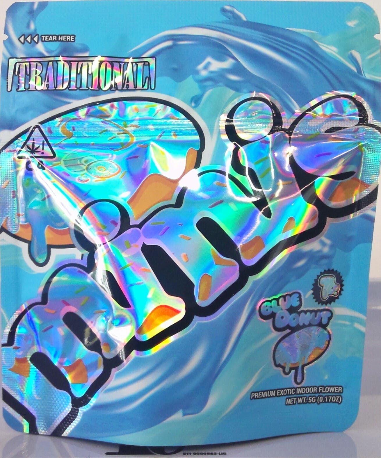 Traditional - Blue Donut Minis 5g