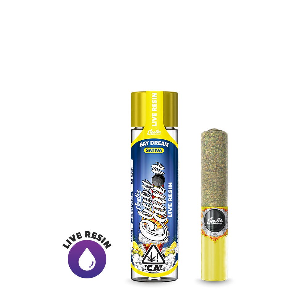 Jeeter Live Resin Infused - Baby Cannon - Bay Dream