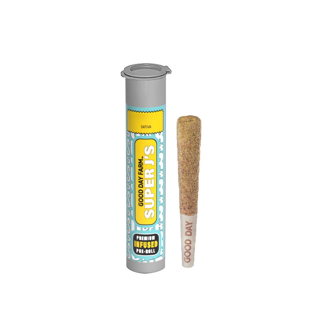 Good Day Farm: Lemon Icing | Super J's Infused Pre-Roll | 1g