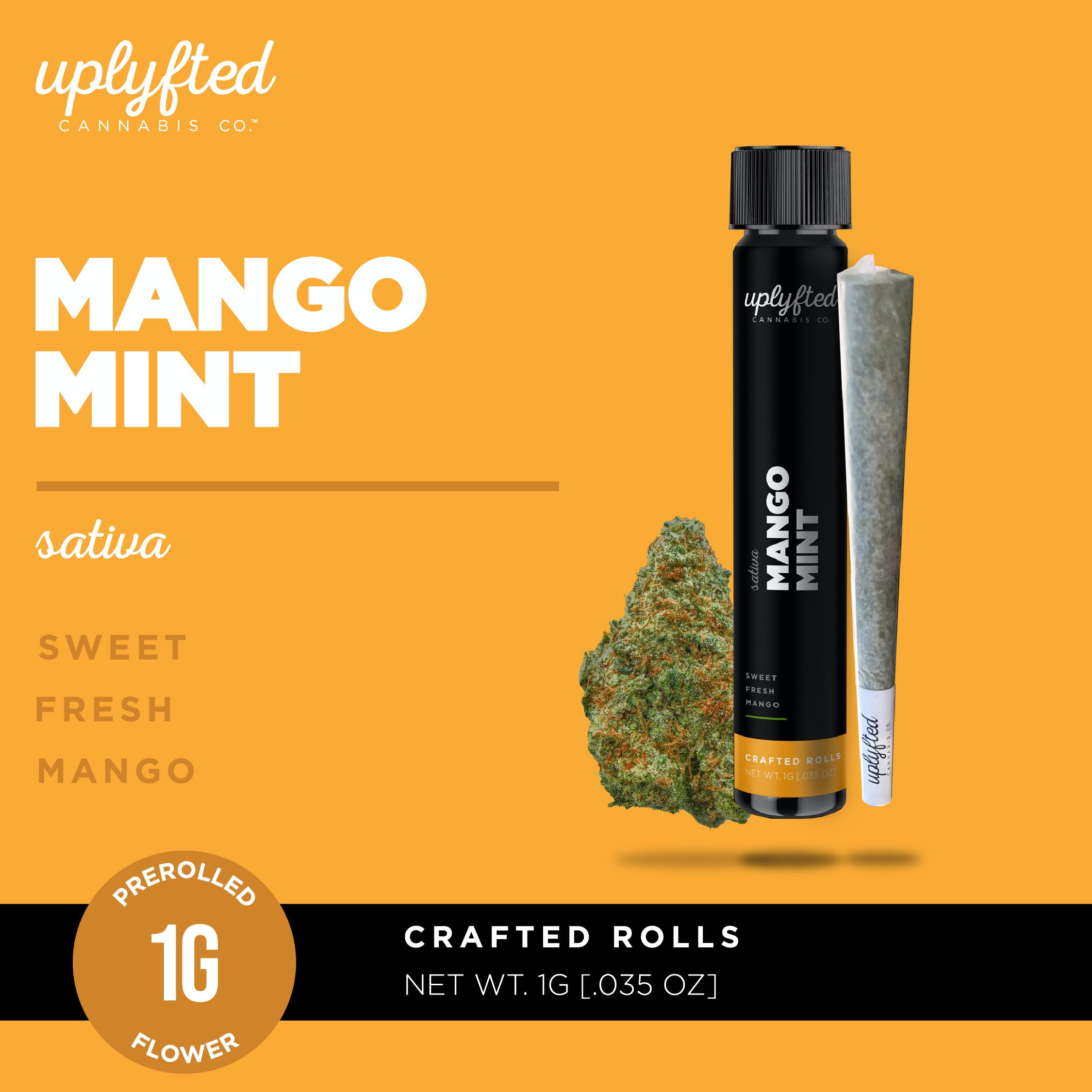 Mango Mint 1g Pre-Roll