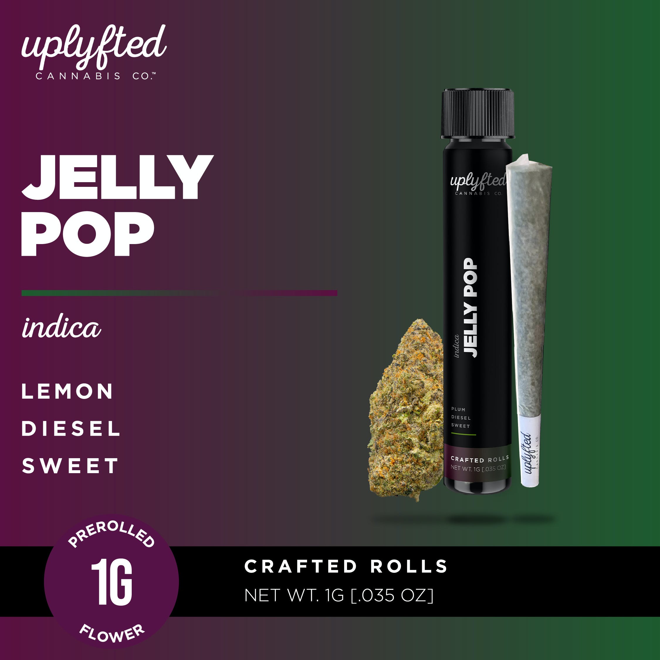 Jelly Pop 1g Pre-Roll